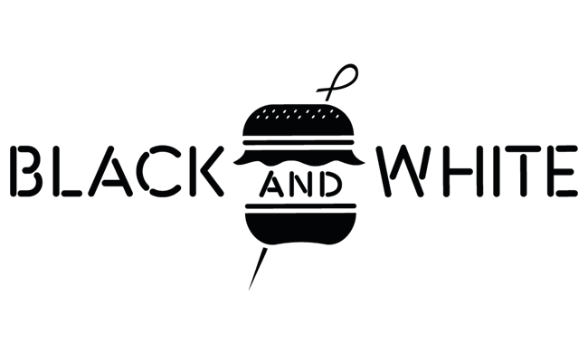 Black and White Burger